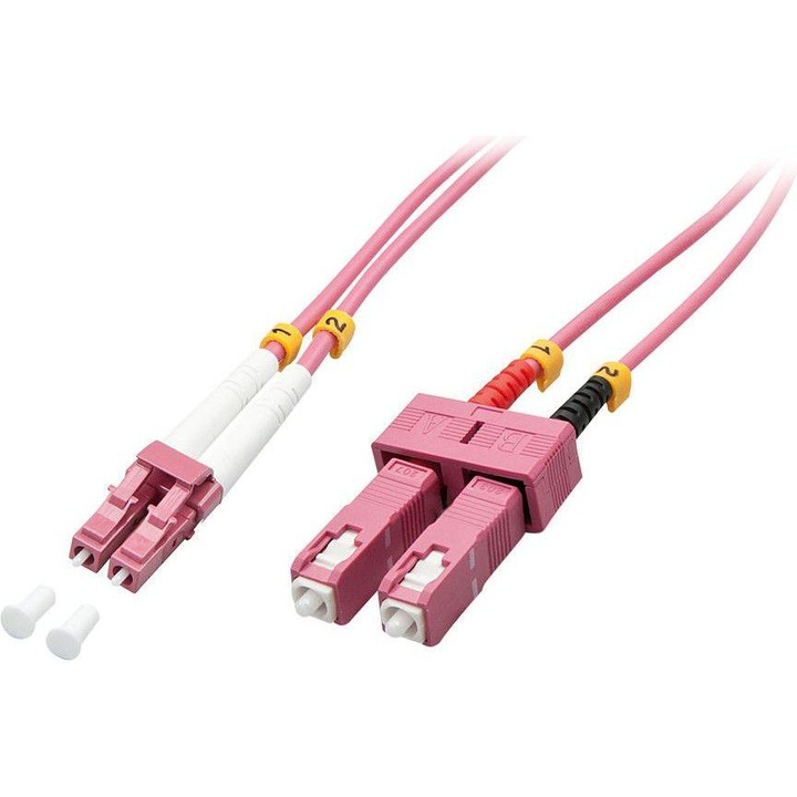 Cablu LINDY LWL-Duplex LC/SC OM4 2m 50/125A