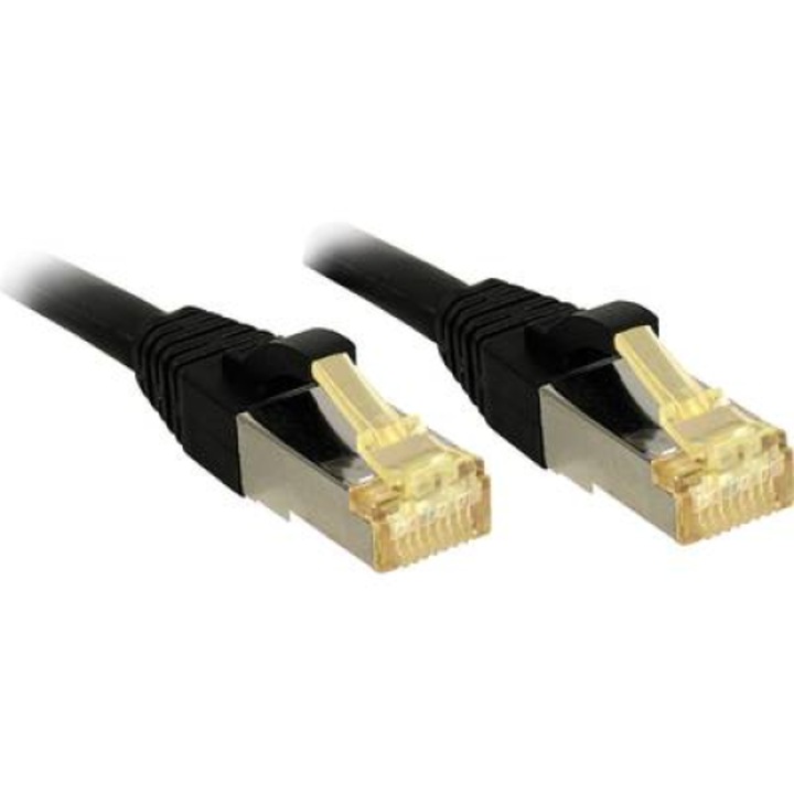 ΠΠ°Π±Π΅Π» Lindy, S/FTP, Cat6A, RJ45, 0.3 m, ΡΠ΅ΡΠ΅Π½