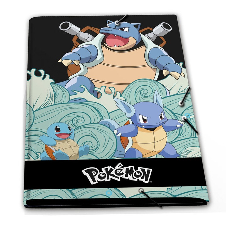 Folder A4 Pokemon Squirtle Evolution, 26x3x35 cm