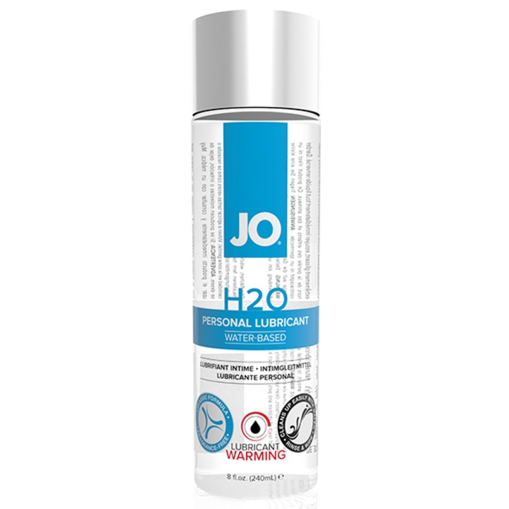 System JO - H2O Lubricant Warming melegítő síkosító, 240ml