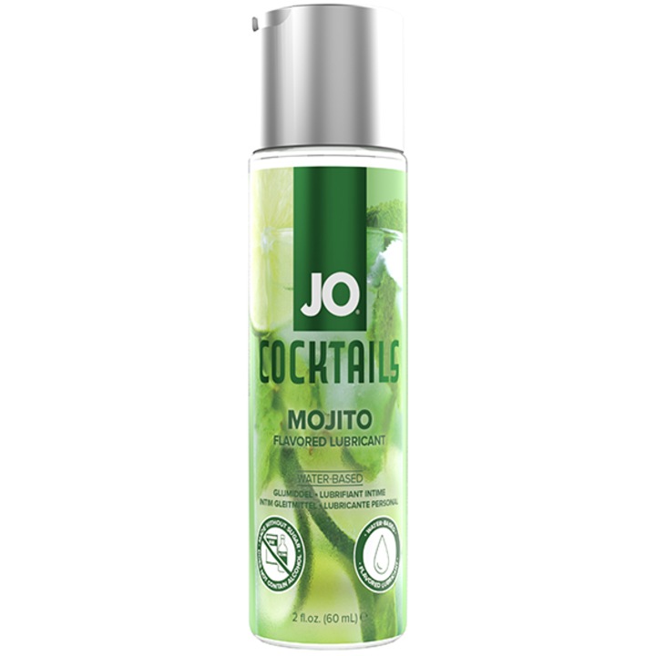 System JO - H2O Lubricant Mojito Mojito ízű síkosító, 60ml