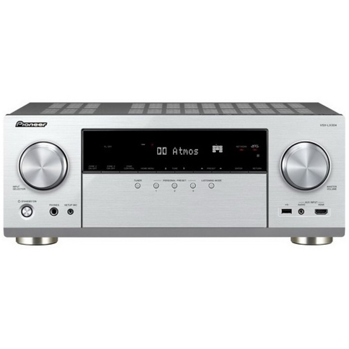 Ресивър Pioneer VSX-LX305 M2SMMP, 9.2 канала, Bluetooth, Сребрист