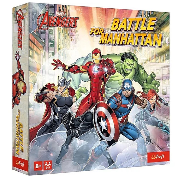 Trefl - Avengers - Bosszúállók - Harc Manhattanért társasjáték (02512)