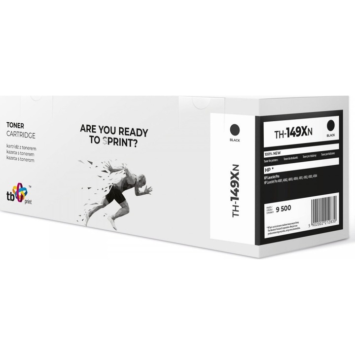 TB Nyomtató toner HP 149X-hez, fekete
