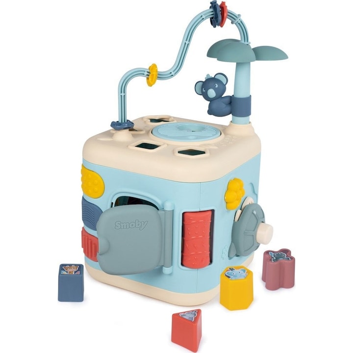 Jucarie motrica si senzoriala pentru copii, Smoby, Plastic, 1+ ani, Multicolor