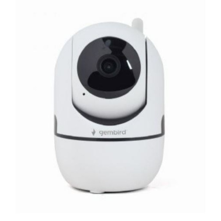 Wi-Fi камера, GEMBIRD, модел Smart Pan-Tilt 1080p Бяла