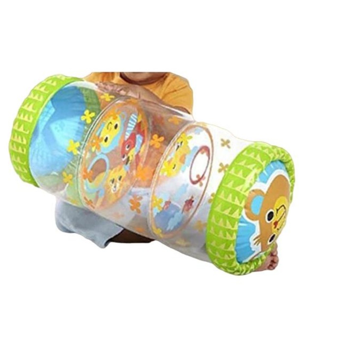 Felfújható görgő kúszáshoz labdákkal, PVC, 6 hónap+