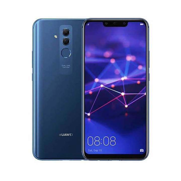 Huawei Mate20 Lite, 6+128 GB, Android 8.0, 6.3 inci, Albastru