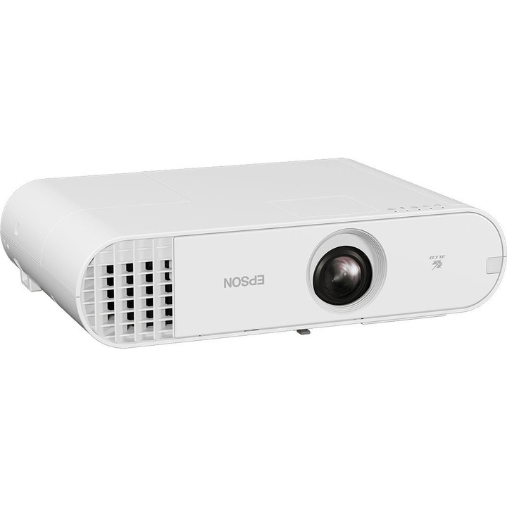 Видео проектор, Epson, 16:10, 1920 x 1200, Wi-Fi, бял