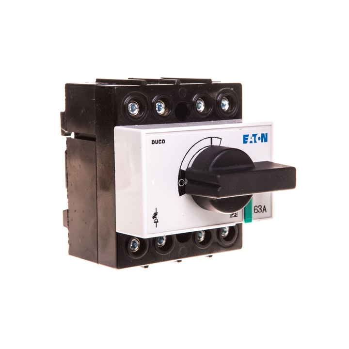 Intrerupator izolator 4P 63A Eaton DCM-63/4, IP20, montaj pe panou