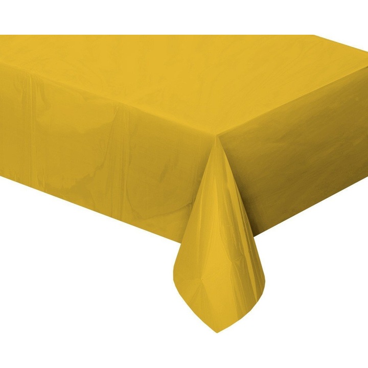 Fata de masa, GoDan, 137x183cm, Auriu