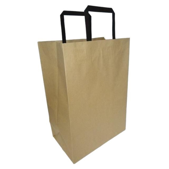 Plasa de cadouri, Fresh, Hartie reciclata, 250x345x150, Bej