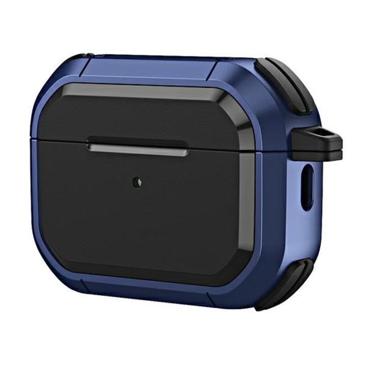 Fejhallgató tok, Beline, kompatibilis az Air Pods Pro2-vel, fekete/kék