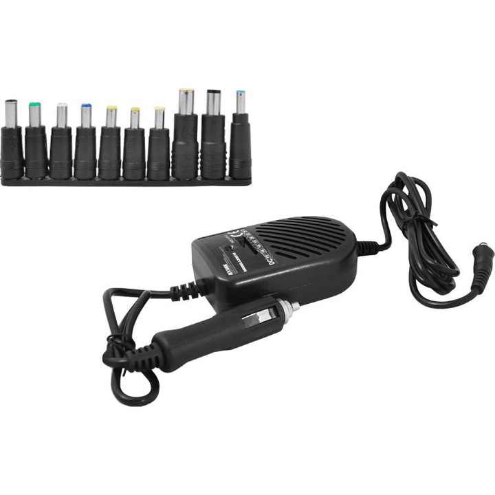 Захранващ адаптер за лаптоп, LTC, 80 W, 4 A, 24 V, Черен