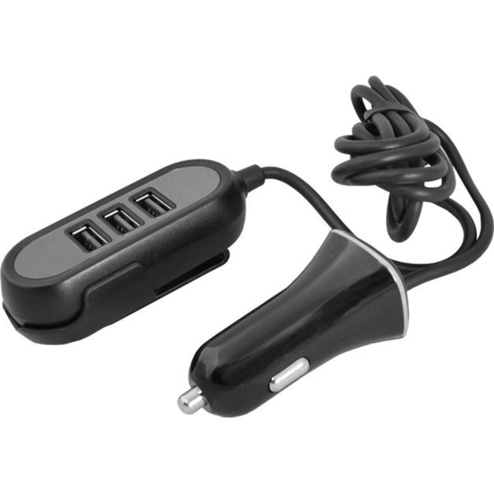 Incarcator auto, LTC, LXG264, 4x USB-A, 5.8 A