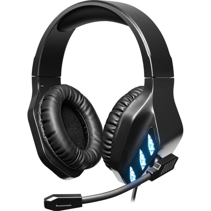Casti PC Epos C1 Business cu fir, USB-C, anulare zgomot, calitate audio, negru