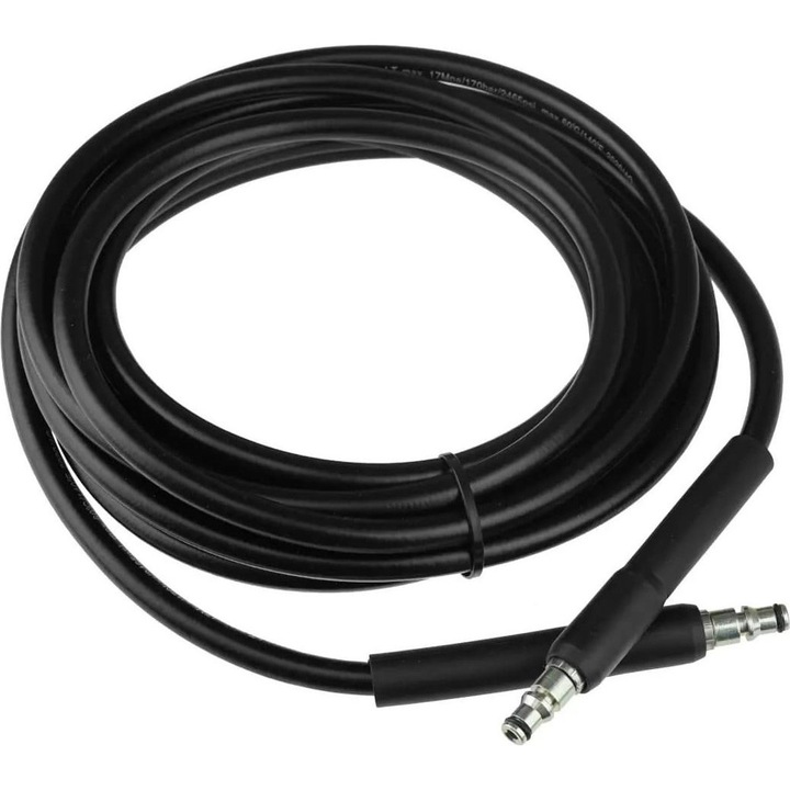 Маркуч под налягане за пералня, Dedra, 6 м, черен