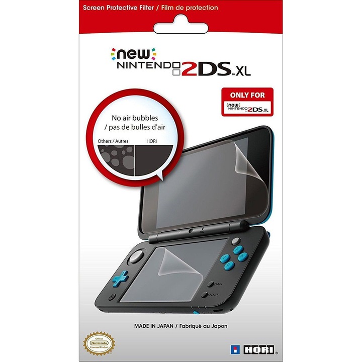 Защитно фолио за конзола, Hori, За новия Nintendo 2DS XL