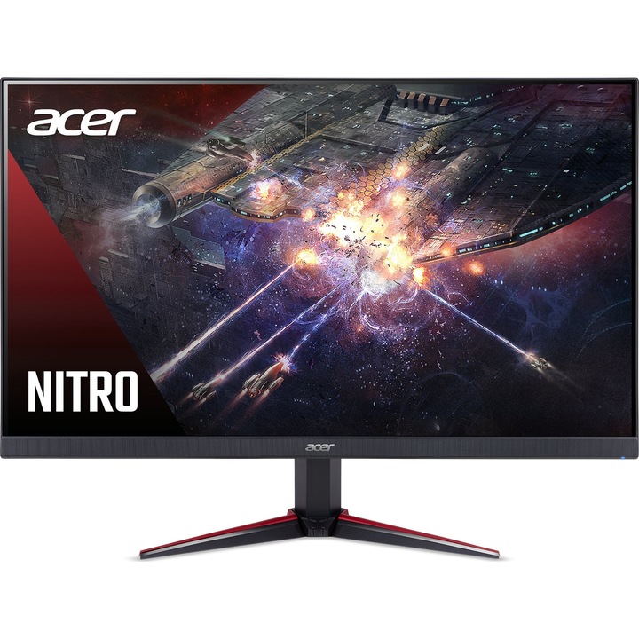 Monitor, Acer, Nitro VG240YS3bmiipx, 23,8", 1920 x 1080, fekete