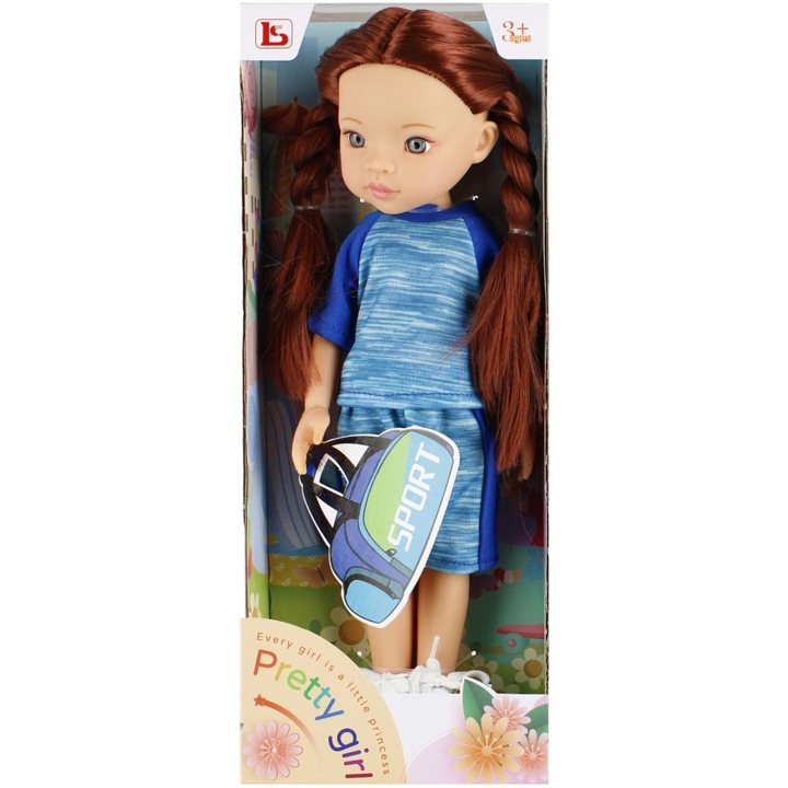 Papusa, Mega Creative, 14 x 34 x 8 cm, Multicolor