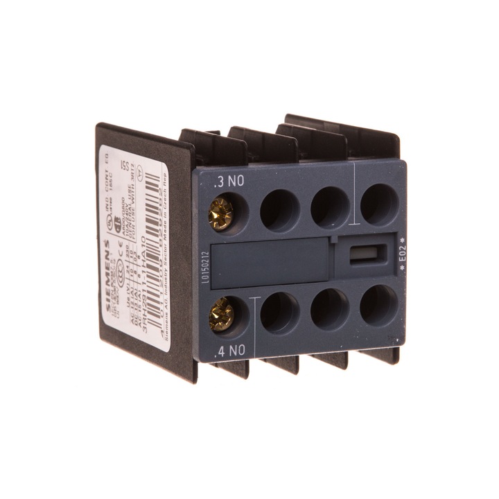 Bloc de contacte auxiliar, Siemens, 1Z, 3RT2.1/3RT2.2/ 3RH21 3RH2911-1HA10, Multicolor