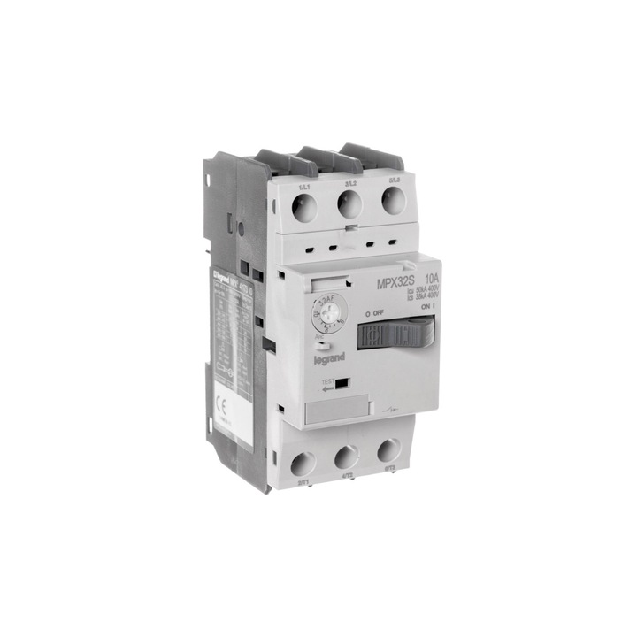 Comutator motor, Legrand, 3P, 4kW 6-10A