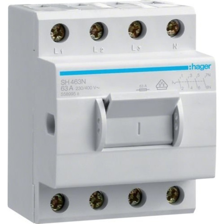 Separator compact 63A 4P SH463N