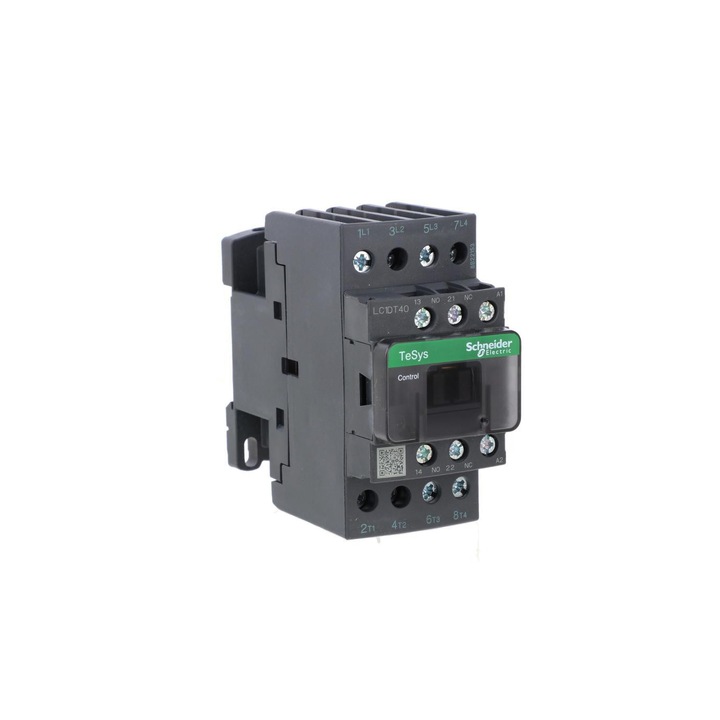 Contactor de putere, SCHEIDER, 40A, AC-1, 4P, 230V AC, Gri