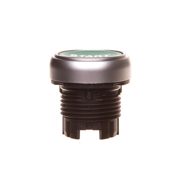 Buton cu revenire, Start Lovato Electric, 22 mm, Verde