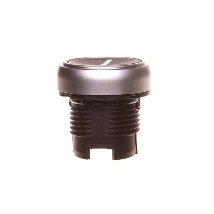 Buton cu revenire, Lovato Electric, 22 mm, Negru