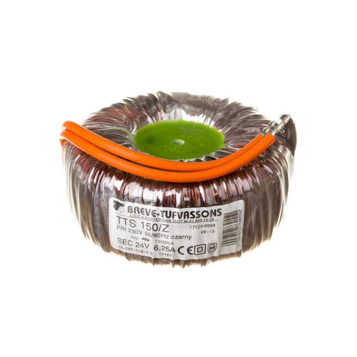 Transformator toroidal, Breve, TTS 150/Z 230/24V, 150VA