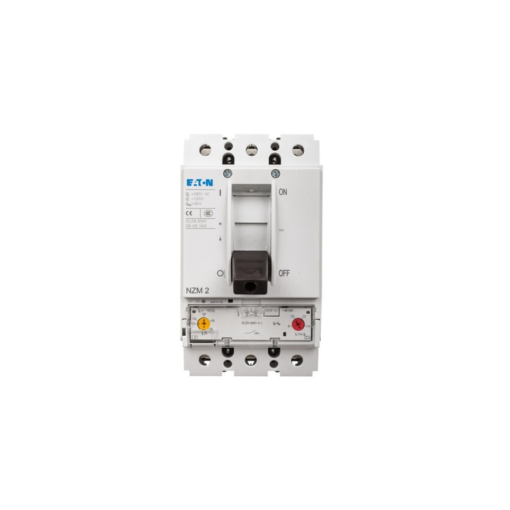 Стартер за двигател Eaton NZMN2-M160 3P 75kW 125-160A 50kA IP20