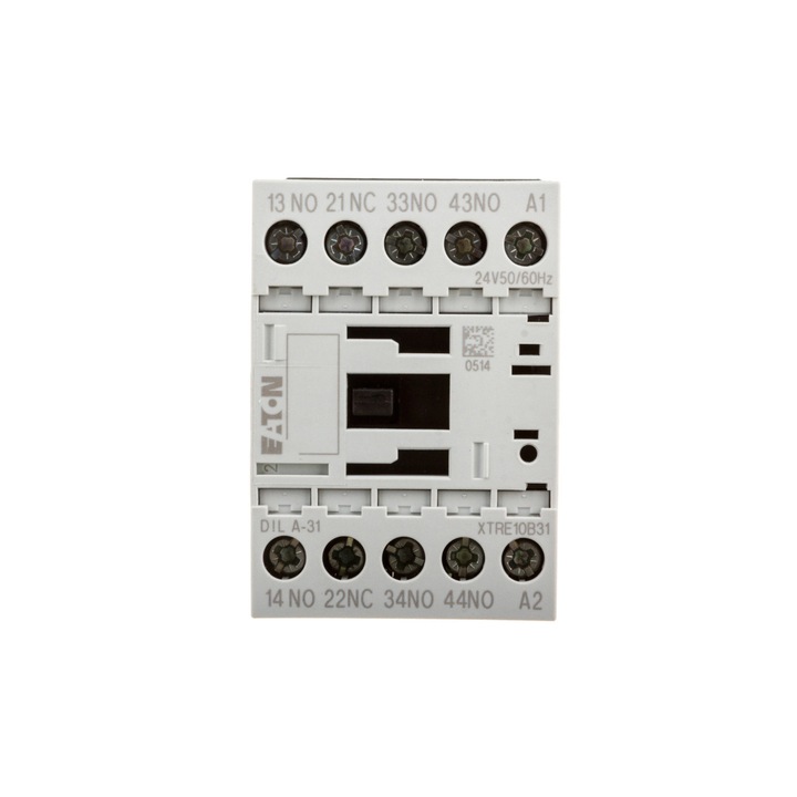 Contactor auxiliar, Eaton, 4A, 3Z, 1R, 24V, AC DILA-31(24V50/60HZ)