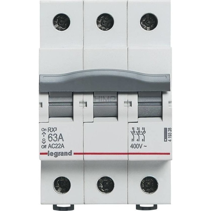 Siguranta electrica, Legrand, RX3, 63A, 3P