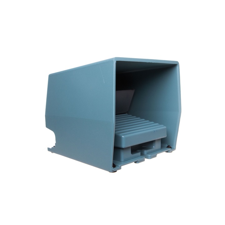 Pedálkapcsoló visszatérő Harmony XPE, Schneider Electric, fém, 3A, 2 NC + NO, 500 V, 60 c/min, kék