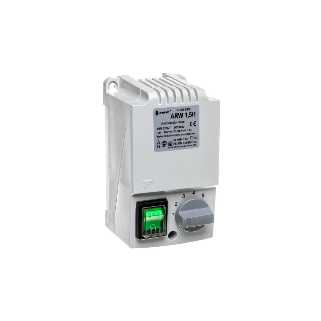 Drehzahlregler mit Thermokontakt 5A 230V - kaufen im Online-Shop Drehzahlregler mit Thermokontakt 5A 230V - kaufen im Online-Shop