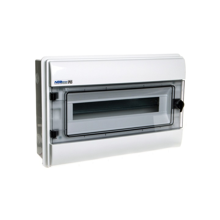 Panou modular,Elektro-Plast, 1x18, incasabila, IP65, Alb/Transparent