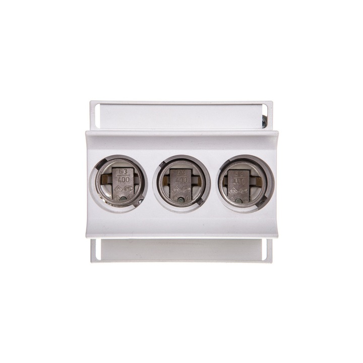 Priza de siguranta pentru sina, Hager, 3P 63A, 400V