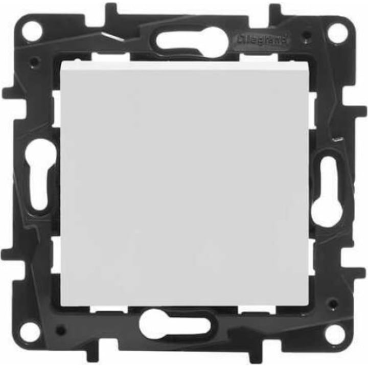Comutator unipolar, Legrand, 10 AX, Alb
