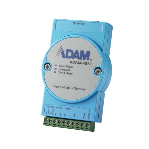 RS-232/422/485 Modbus Gateway Ethernet 10/100 Mbps, 1 port, Advantech, ADAM-4572