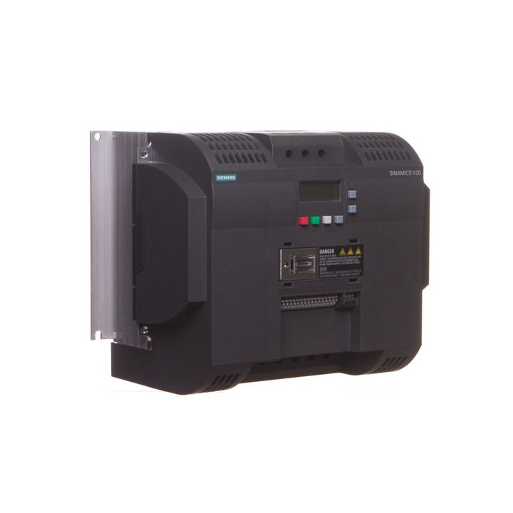 Invertor auto, Siemens, 7.5kW, 400V, 3 faze, IP20, 240x206.5x172.5mm, Negru