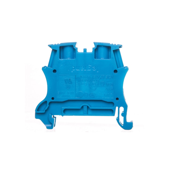 Bloc terminal cu 2 fire, Legrand, 6mm, Albastru