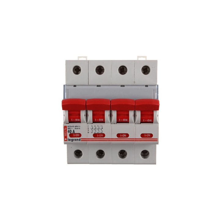 Separator modular, Legrand, 40A 4P, Alb