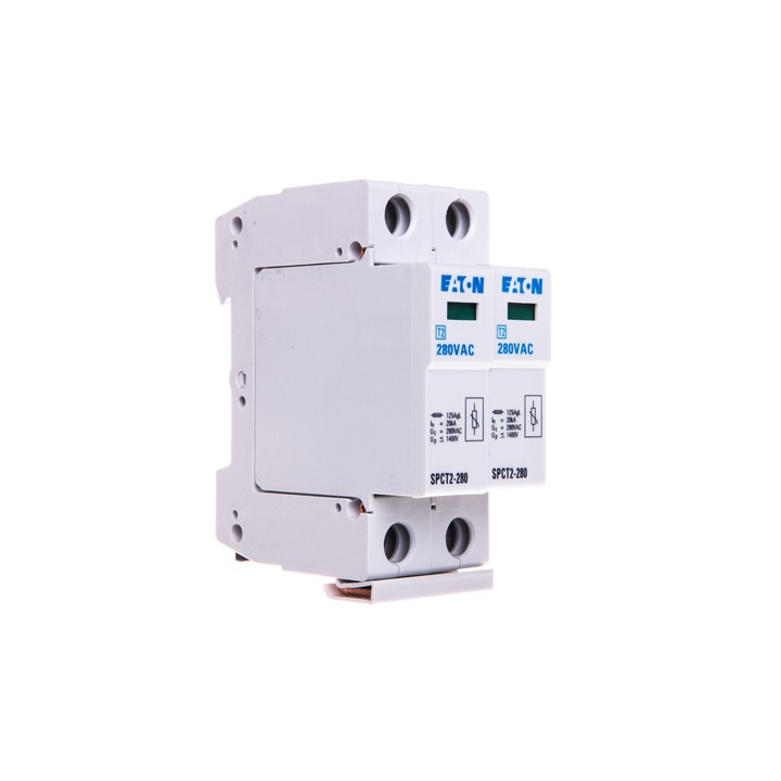 Descarcator de supratensiune, Eaton, C Tip 2, 2P, 20kA SPCT2-280/2