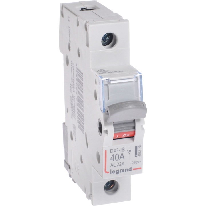 Siguranta electrica, Legrand, 250 V, 40 A, Alb