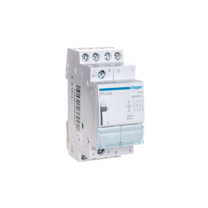 Импулсно реле Hager, 16A 230V 4Z