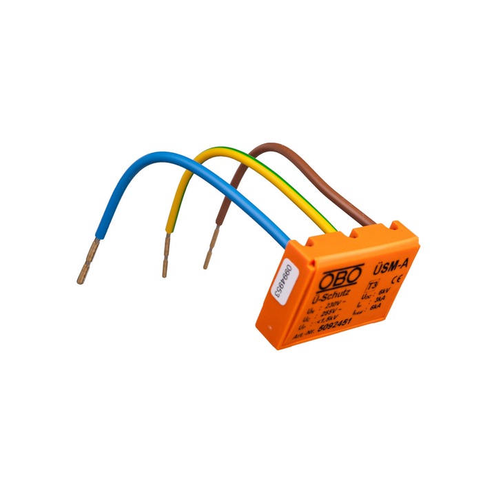 Descarcator D tip 3 (capsula pentru cutie si priza) 3kA 1,3kV USM-A
