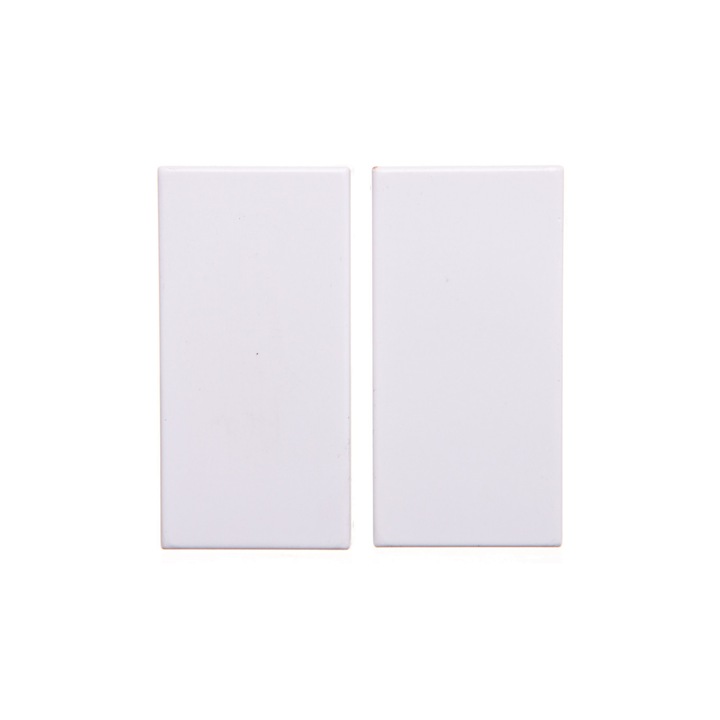 Kapcsológomb készlet, KOS, 45 x 45 cm, Fehér, 2 db