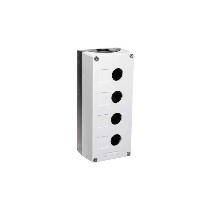 Carcasa cu 4 orificii Siemens, M25, IP69k, 22mm, 194x85x64mm