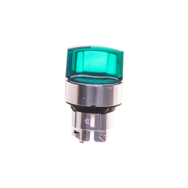 Servomotor comutator, Schneider Electric, Metal, 3 pozitii, Verde